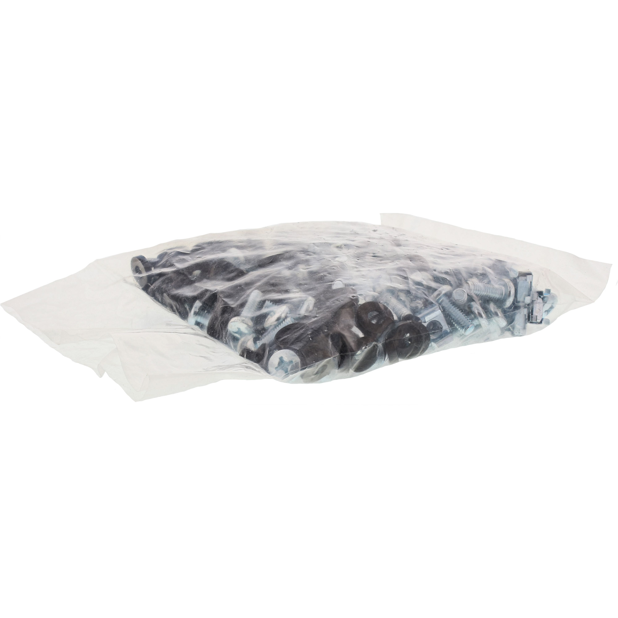 Inline® Käfigmutternset M6, je 100x Käfigmuttern, Unterlegscheiben, Schrauben