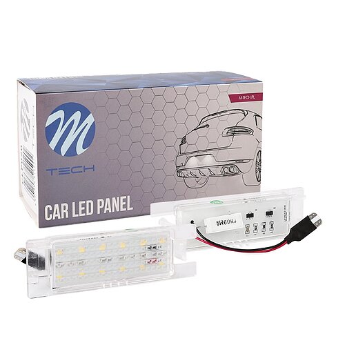 LED Kennzeichenbeleuchtung OPEL LP-VXL 12xSMD2835