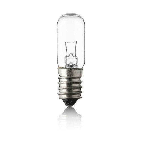 Glühlampe Röhrenform E14 230V 6-10W klar 16x54mm Glühlampe Röhrenform E14 230V 6-10W klar 16x54mm