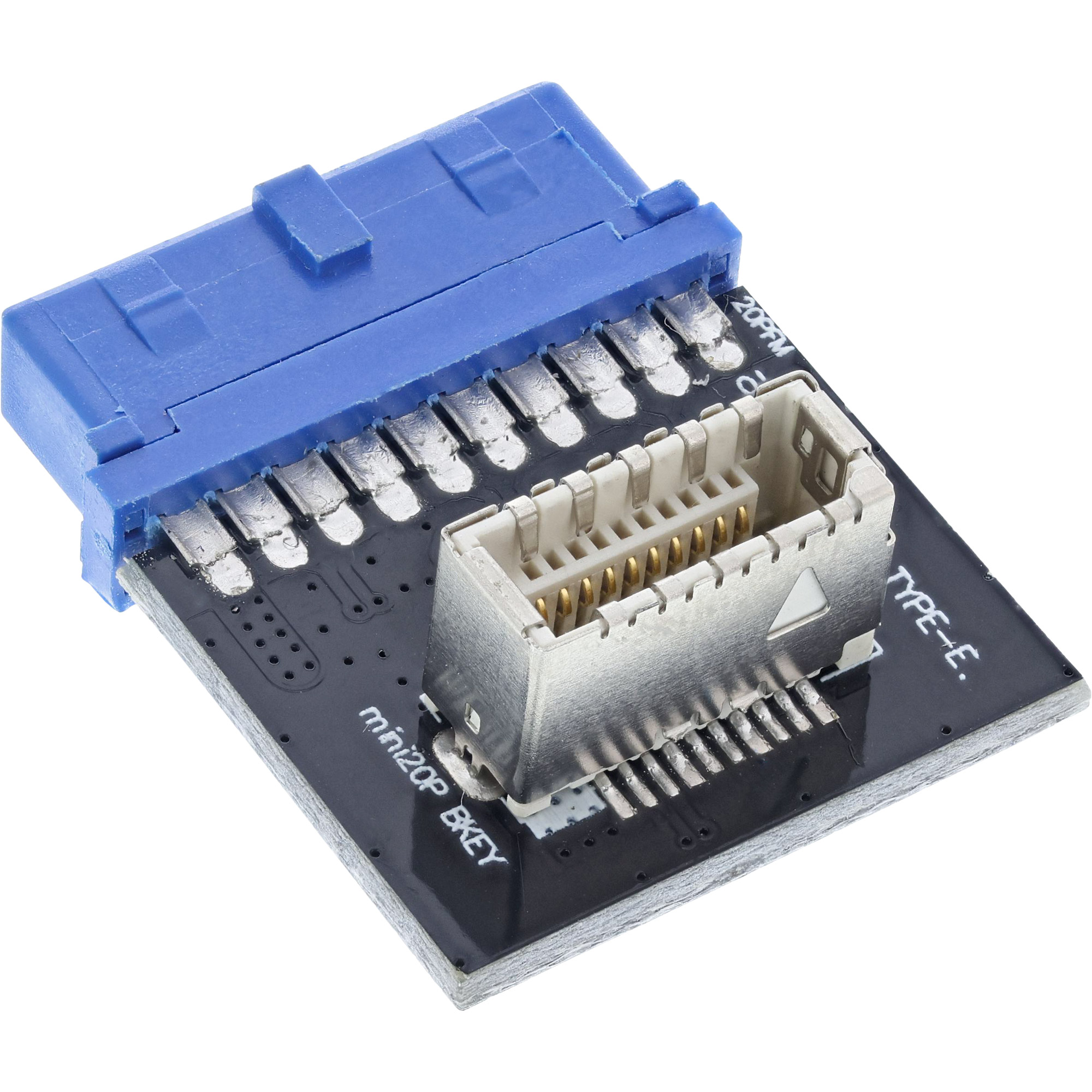 Inline® USB 3.0 zu USB 3.1 Frontpanel Key-B Adapter intern Inline® USB 3.0 zu USB 3.1 Frontpanel Key-B Adapter intern
