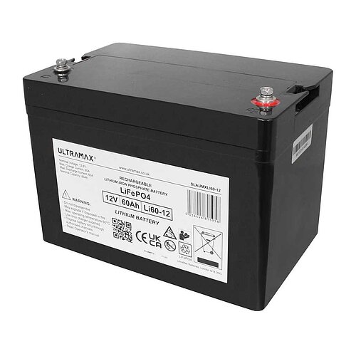 ULTRA MAX Li60-12 LiFePO4 Akku 12V 60Ah
