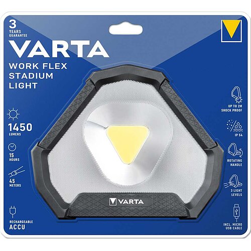 Varta 18647 Work Flex Stadium Light