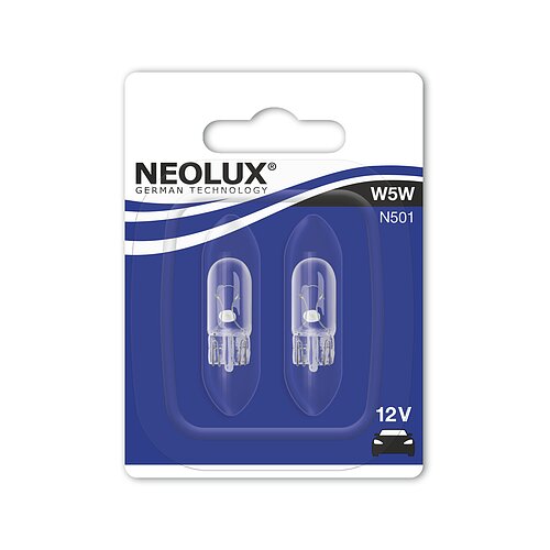 W5W 12V 5W W2,1x9,5d 2 St. Blister NEOLUX