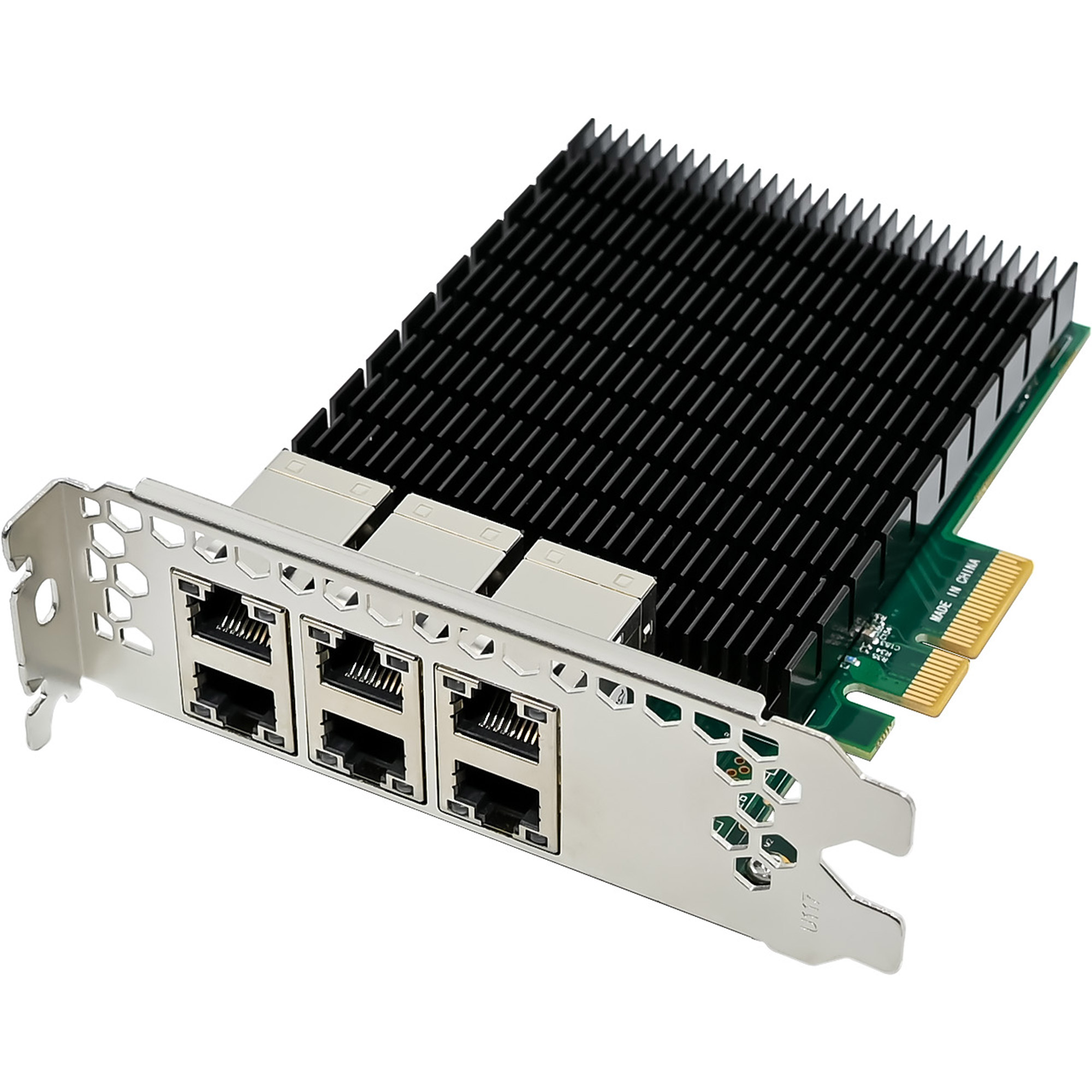 InLine® 6-fach Gigabit Netzwerkkarte, 6x RJ45 1 Gb/s, PCIe x4 InLine® 6-fach Gigabit Netzwerkkarte, 6x RJ45 1 Gb/s, PCIe x4