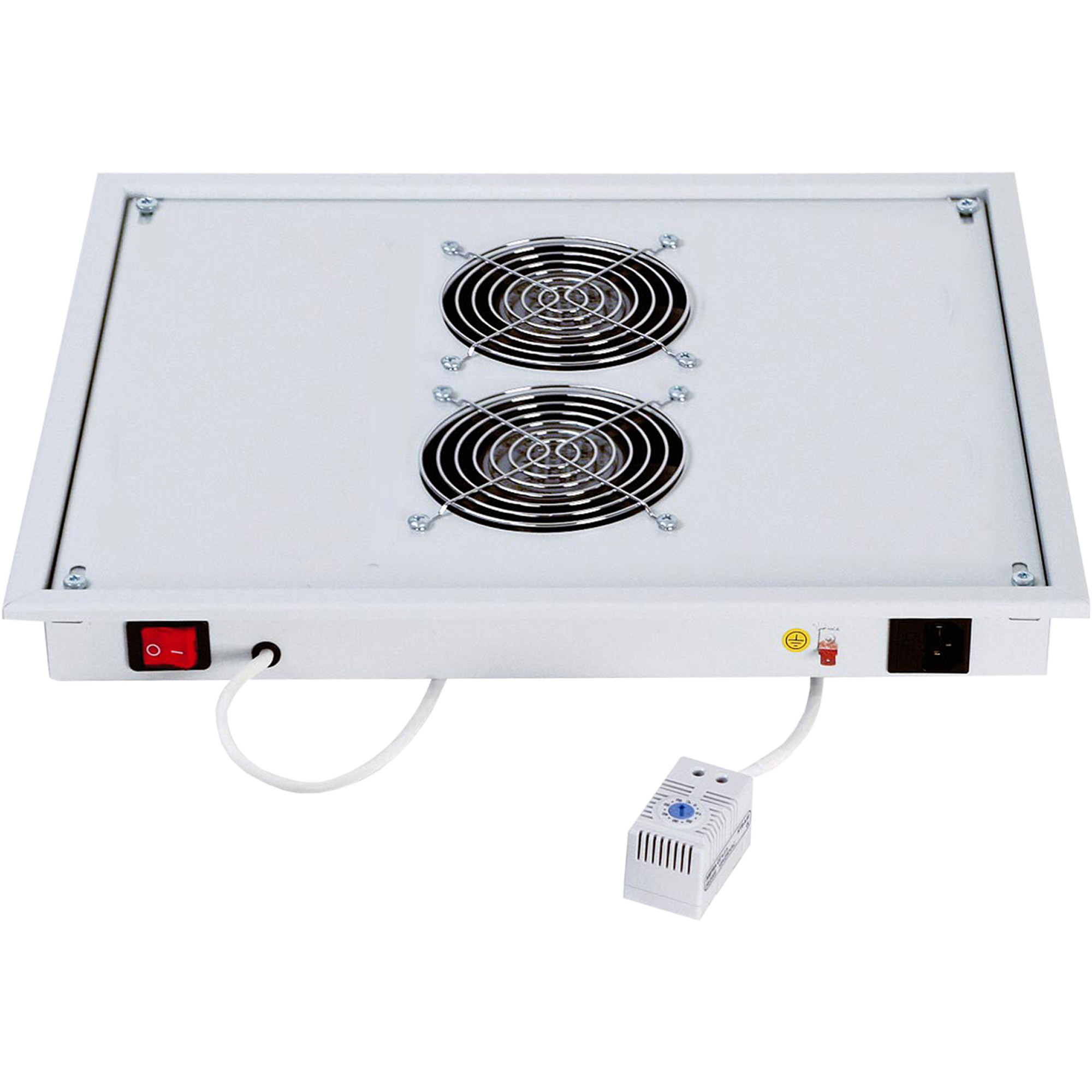 Triton RAC-CH-X03-X3 19" Belüftungseinheit für Dach/Boden, grau