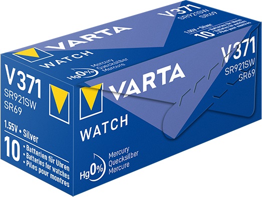 Varta SR920SW SR69 371 Silberoxid Batterie 1,55V - 100er Verpackung