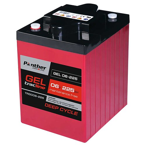 Panther tracline Gel Deep Cycle 6V 225Ah Panther tracline Gel Deep Cycle 6V 225Ah