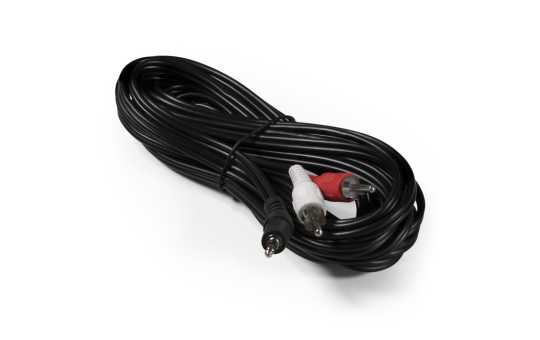 Audio-Adapterkabel HOLLYWOOD, AUX 3,5mm Klinke zu Cinch-Stecker, 5m