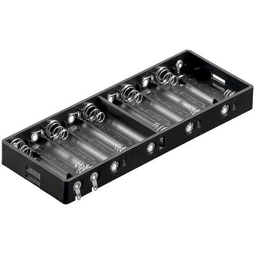 Batteriehalter für 10x Mignon mit Lötanschluss