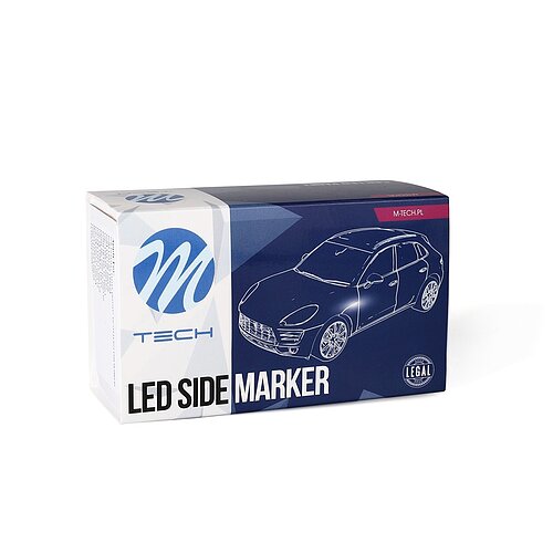 LED Side Marker VW GOLF4 Clear
