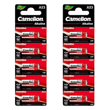 10x Camelion A23 LRV08 LR23A Alkaline 12V Batterie