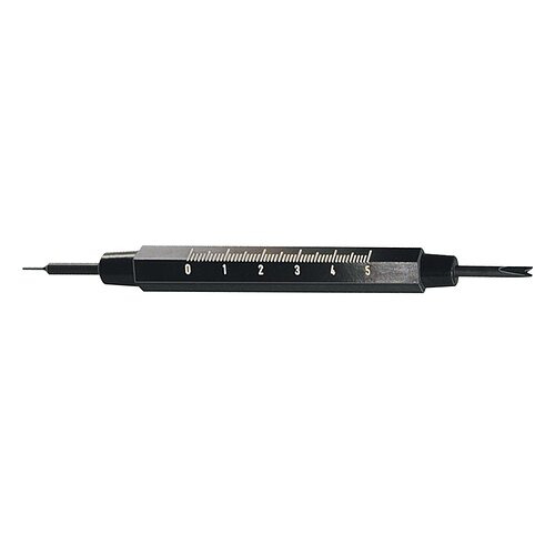Bergeon 3153 Federstegwerkzeug aus Bakelit 150mm Länge schwarz