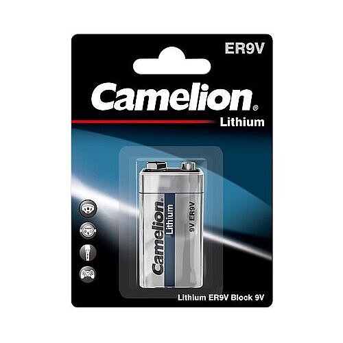 1x Camelion P7 9V Block 6FR22 Lithium Batterie