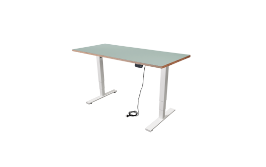 Schreibtisch imstande, business-w + Platte 140x80cm Aquavert Schreibtisch imstande, business-w + Platte 140x80cm Aquavert