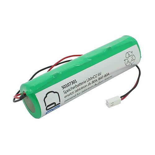 Speicherbatterie 6V ersetzt Jablotron JA-80A, BAT-80A Speicherbatterie 6V ersetzt Jablotron JA-80A, BAT-80A
