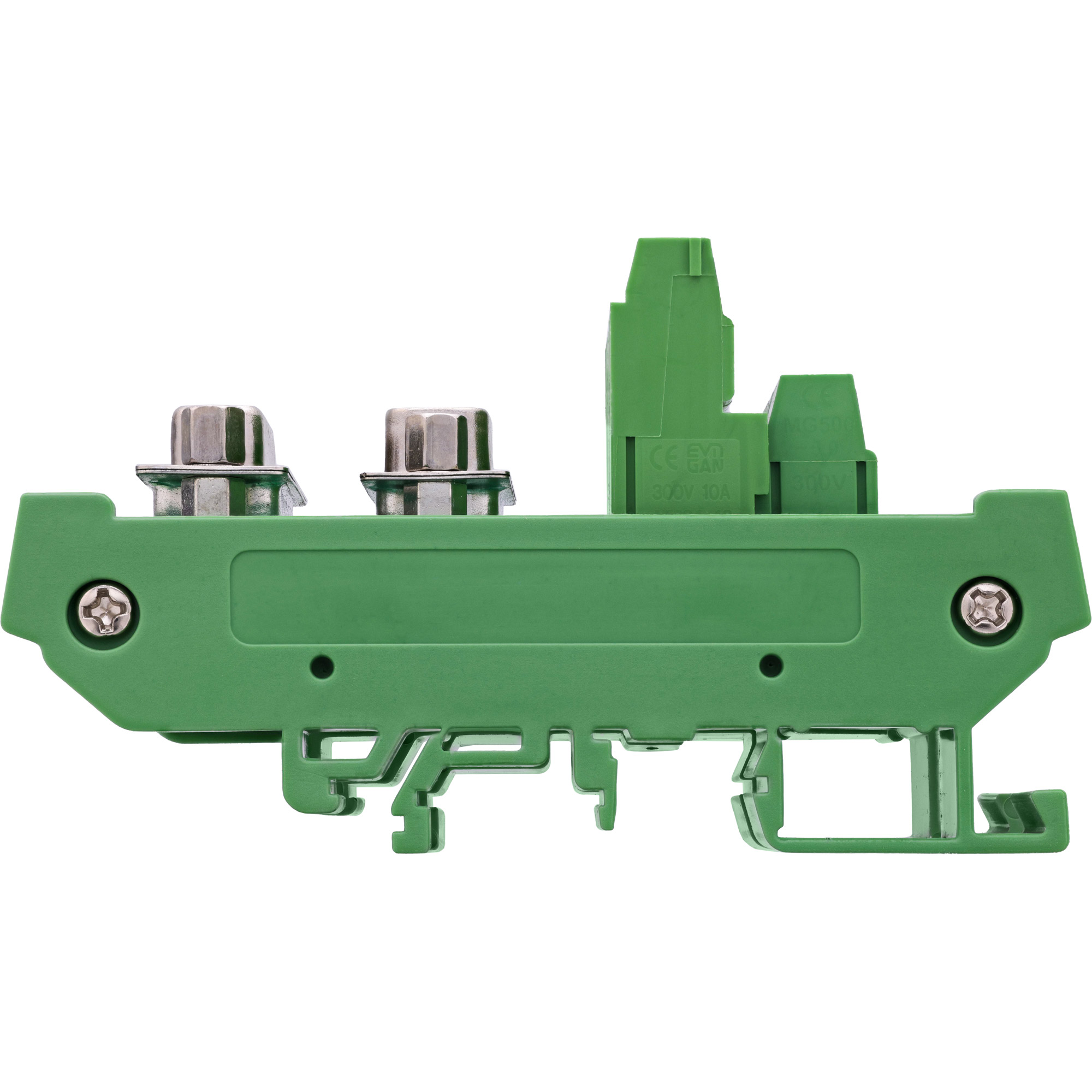 InLine® D-Sub 9 Terminalblock, Stecker / Buchse, Schraubklemme, Hutschiene