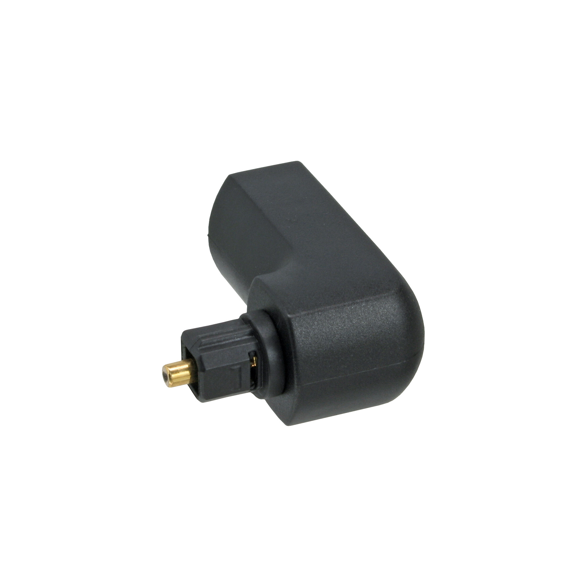 Inline® OPTO Audio Adapter, Toslink Buchse / Stecker, 90° gewinkelt