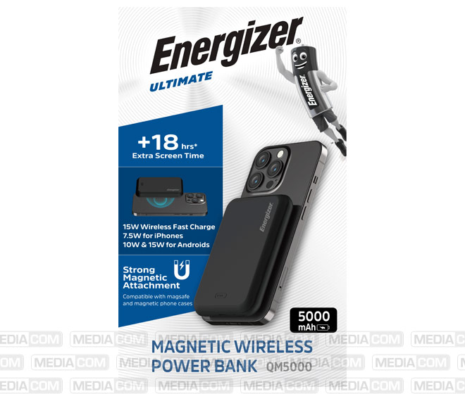 Akku Powerbank, 5.000mAh, QM5000, schwarz Akku Powerbank, 5.000mAh, QM5000, schwarz
