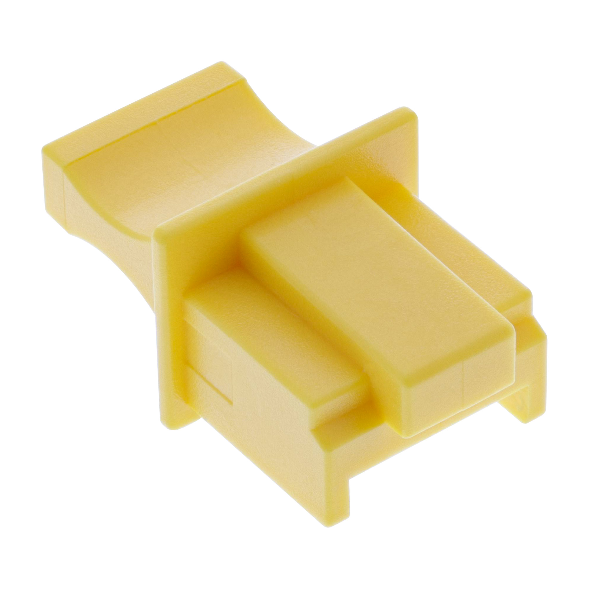 Inline® Staubschutz, für RJ45 Buchse gelb 10er Blister
