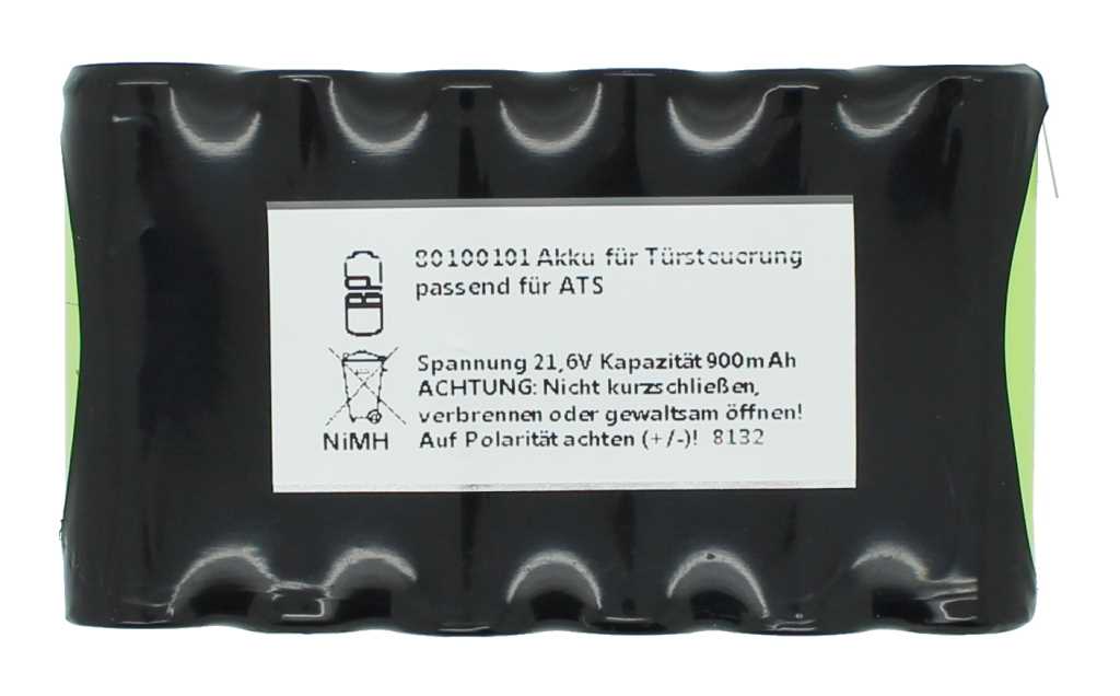 Akku für Türsteuerung NiMH 21,6V 1100mAh passend für ATS Akku für Türsteuerung NiMH 21,6V 1100mAh passend für ATS