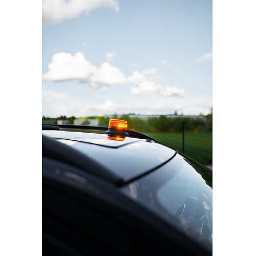 LIGHTsignal LED BEACON LIGHT 360° Rundumkennleuchte Warnlicht 12&24V 1St. OSRAM