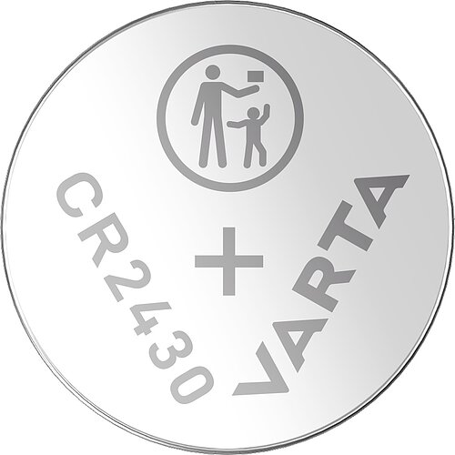 Varta CR2430 Lithium Knopfzelle 3V Batterie 5er Bulk