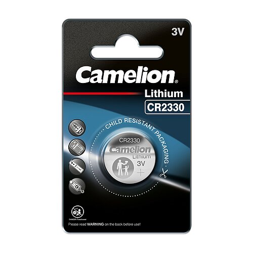 Camelion CR2330 Lithium Knopfzelle 3V Batterie 1er Verpackung Camelion CR2330 Lithium Knopfzelle 3V Batterie 1er Verpackung