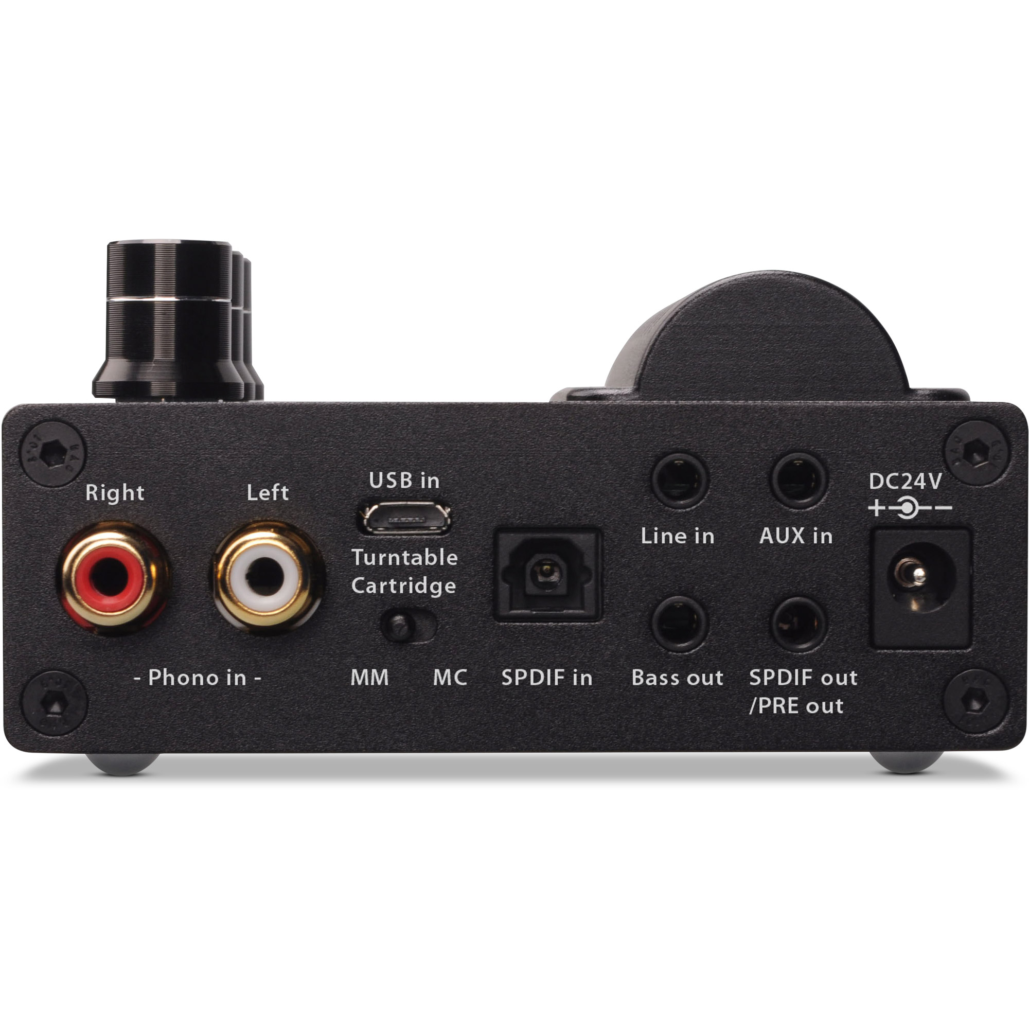 InLine AmpUSB-EQ, Hi-Res DSD Kopfhörer-Röhrenverstärker+ Equalizer, USB DAC