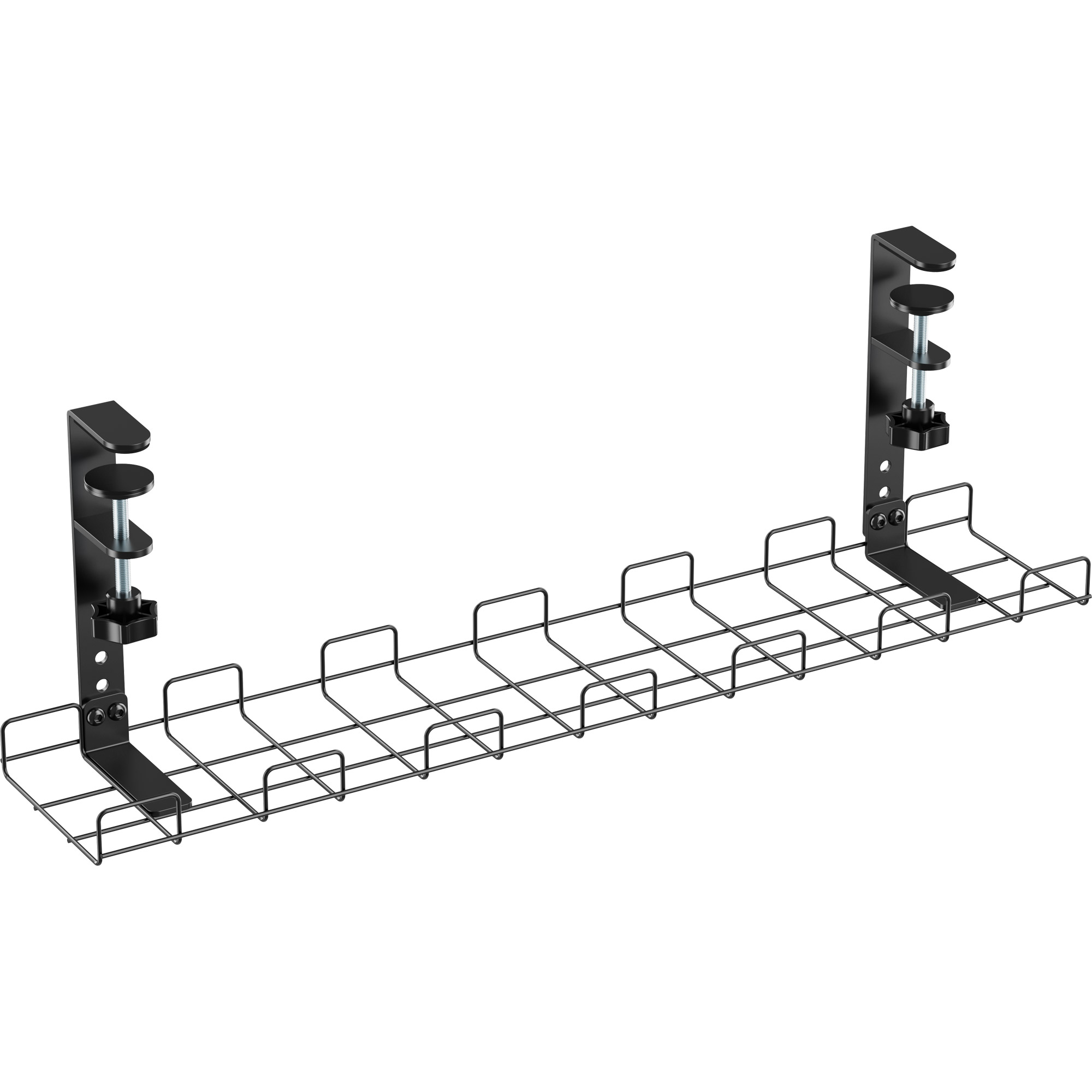 InLine® Kabelführungs-Gitter 60cm für Tischmontage mit Schraubklemmen, schwarz InLine® Kabelführungs-Gitter 60cm für Tischmontage mit Schraubklemmen, schwarz
