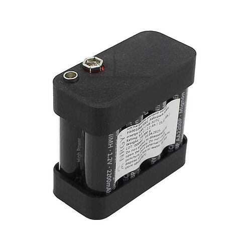Akkupack NiMH 9,6V 2200mAh ersetzt GMC-I HR-3UTC