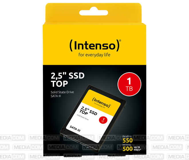 SSD 1TB, SATA-III, 6.35cm (2.5''), Top SSD 1TB, SATA-III, 6.35cm (2.5''), Top
