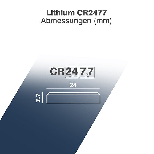 Camelion CR2477 Lithium Knopfzelle ohne Absatz 10er Verpackung