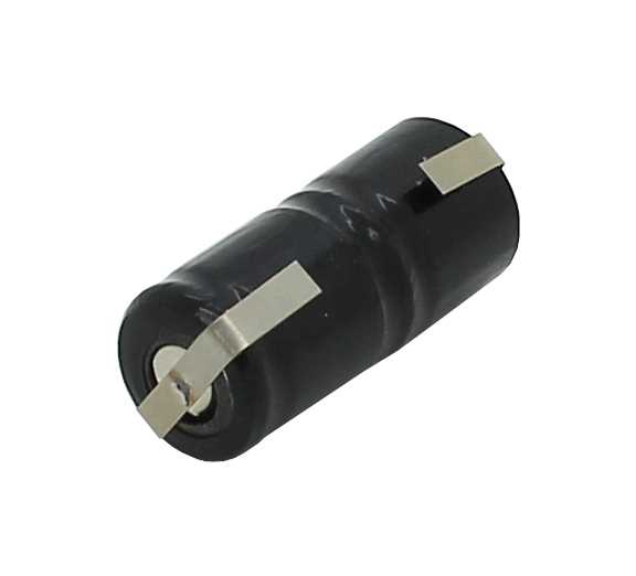 Akkupack NiMH 2,4V 250mAh L1x2 GP25AAH mit Lötfahnen U-Form passend für Braun