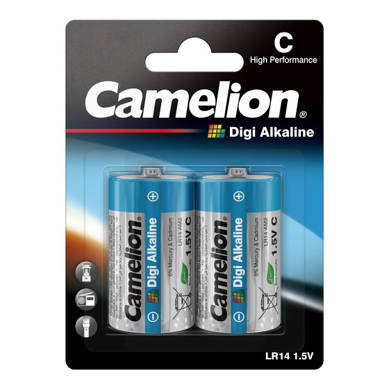 Camelion Digi Baby C LR14 Alkaline - 2er Verpackung