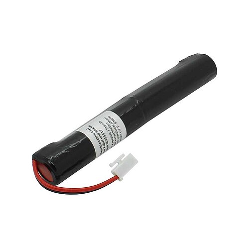 Notleuchtenakku NiMH 2,4V 3600mAh L1x2 4/3A mit 65mm Kabel und Stecker ersetzt Zumtobel 00155517