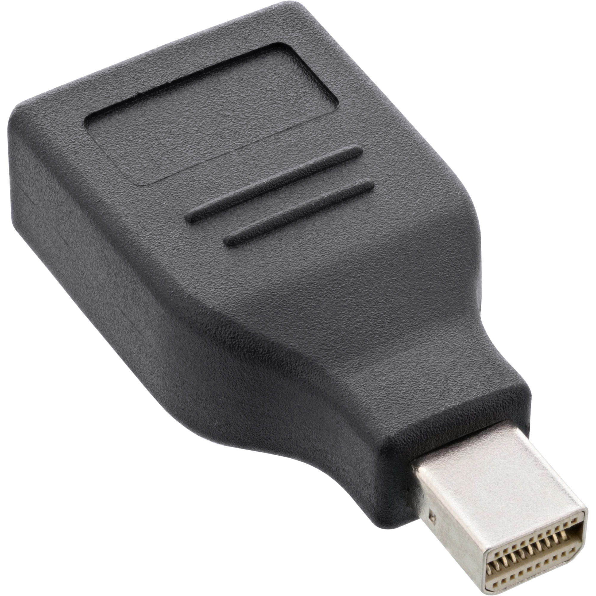 Inline® DisplayPort Konverter, mini DisplayPort Stecker auf HDMI Buchse, FullHD