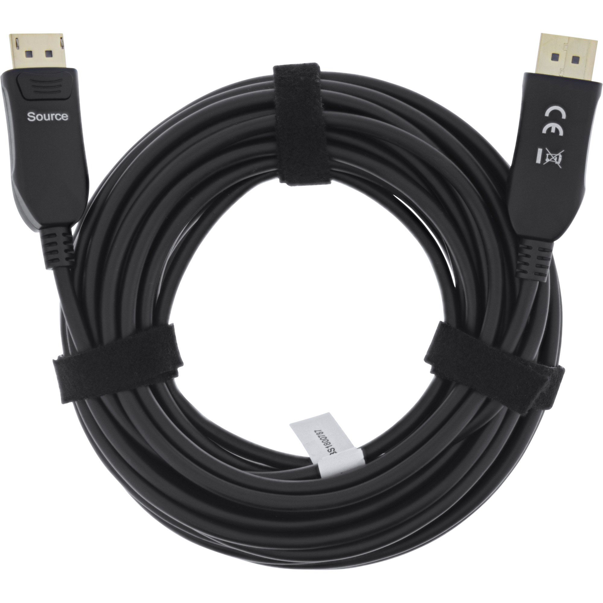 Inline® DisplayPort 1.4 AOC Kabel, 8K4K, schwarz, 20m Inline® DisplayPort 1.4 AOC Kabel, 8K4K, schwarz, 20m