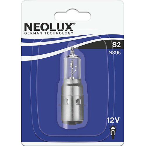 NEOLUX S2 12V 35/35W BA20D Standard N395-01B 1 Stück