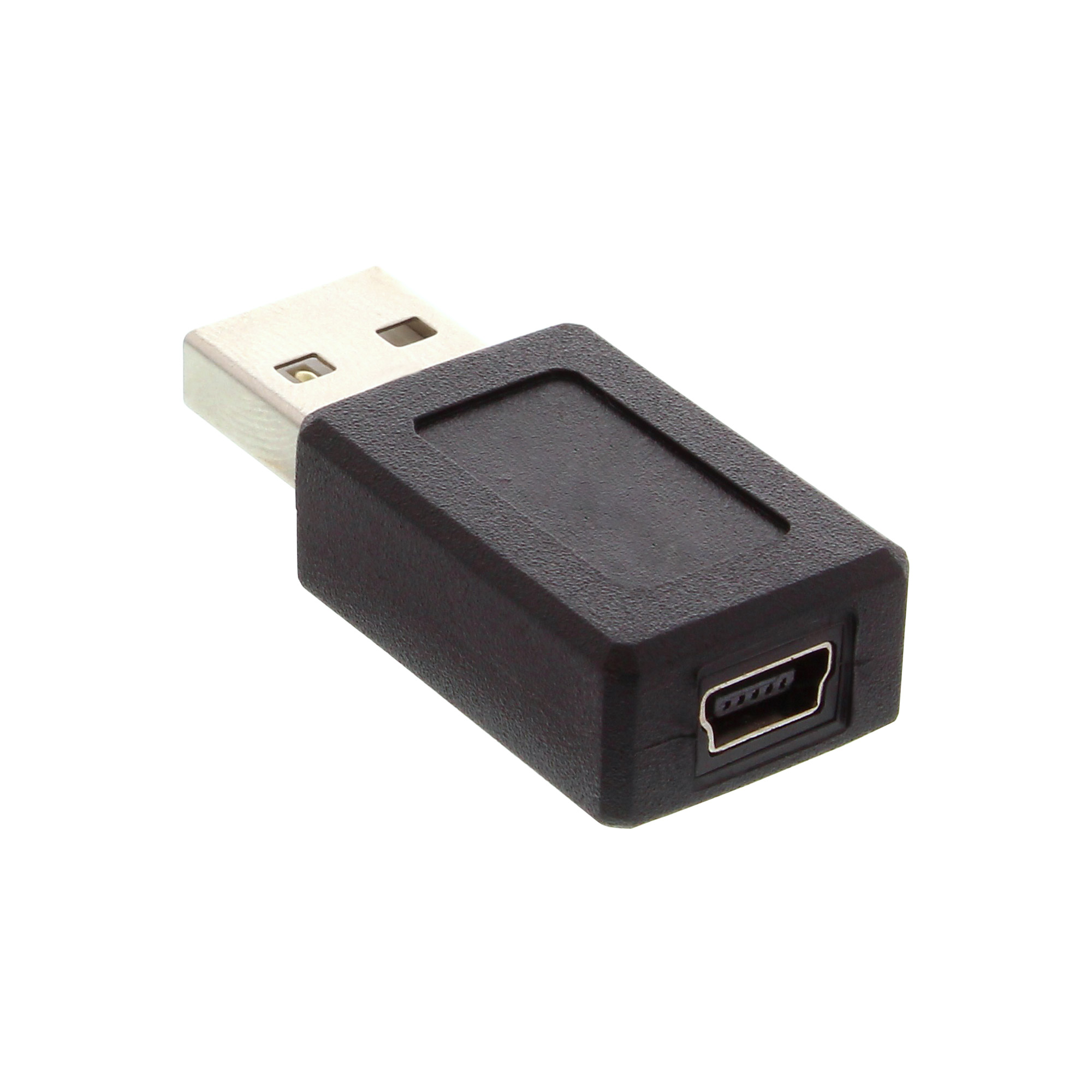 Inline® USB 2.0 Adapter, Stecker A auf Mini-5pol Buchse Inline® USB 2.0 Adapter, Stecker A auf Mini-5pol Buchse