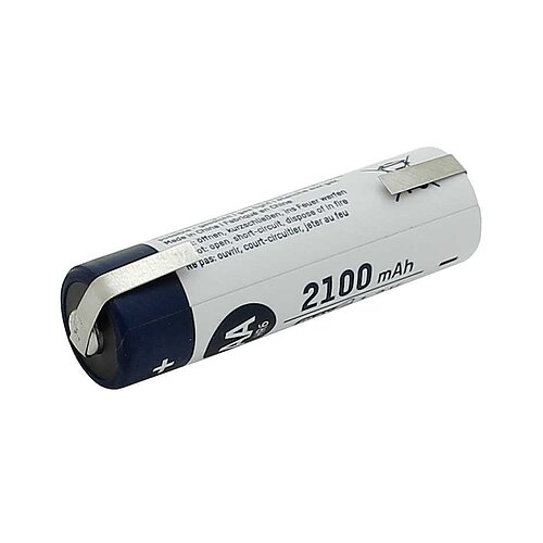 Ansmann maxE NiMH-Akku Mignon 2100mAh mit Lötfahne U-Form