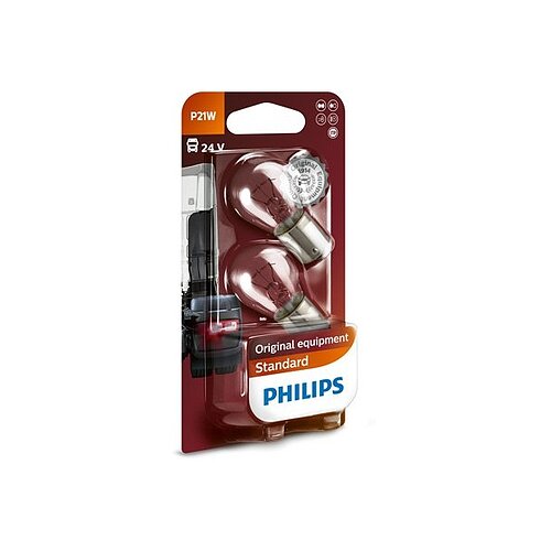 P21W 24V 21W BA15s 2 St. Blister Philips