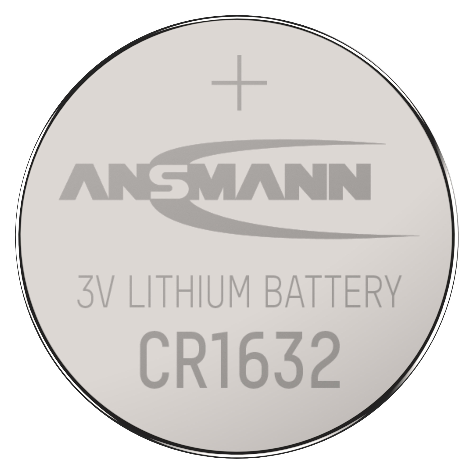 Ansmann CR1632 Lithium Knopfzelle 3V Batterie - 1er Verpackung