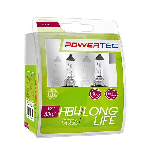 Powertec Long Life HB4 12V DUO