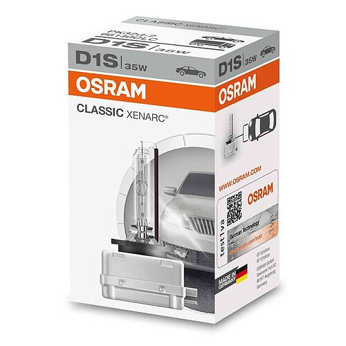 OSRAM D1S 12V+24V 35W PK32d-2 Xenarc Classic Faltschachtel