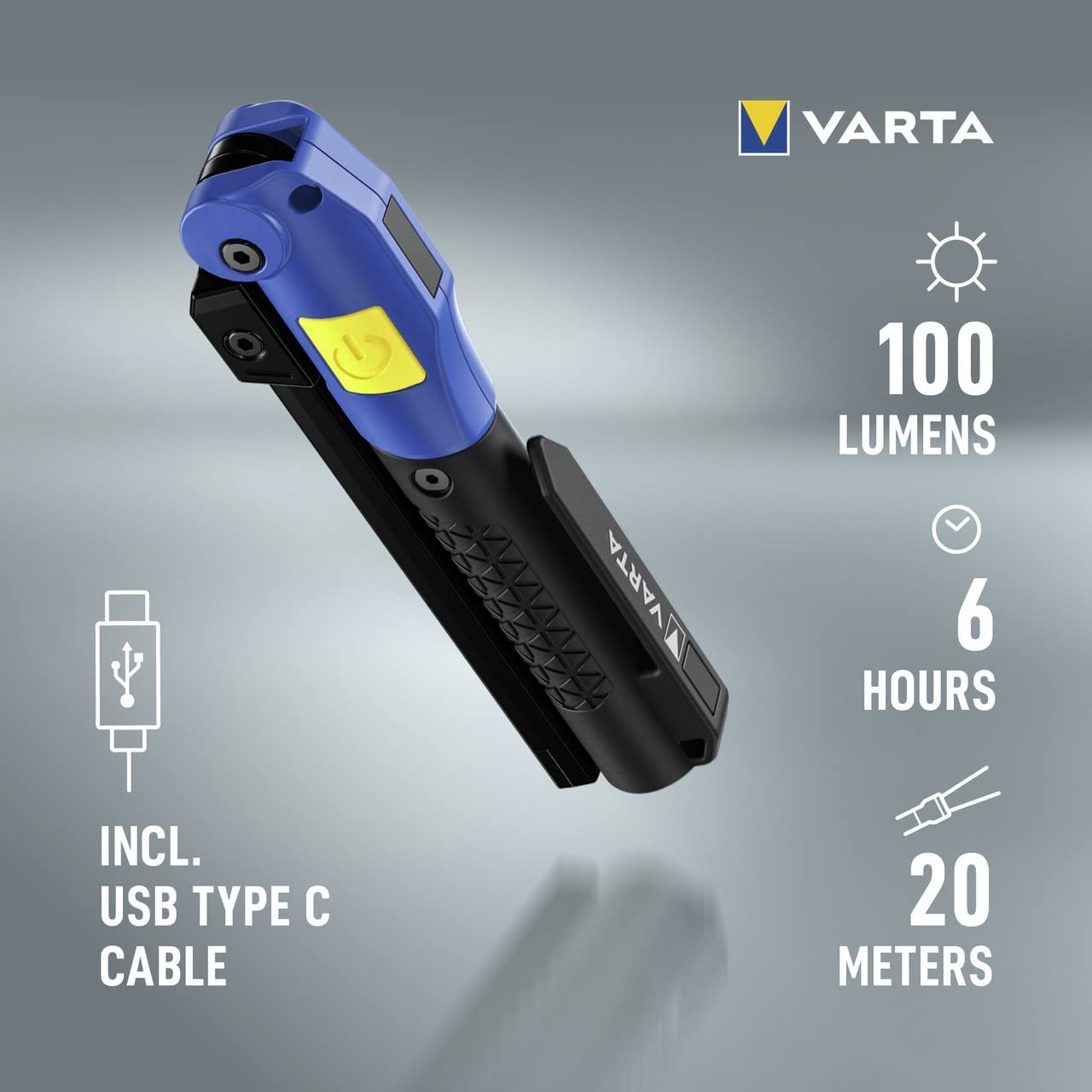 Varta Work Flex Multifunction Light 18649 - inkl. Akku
