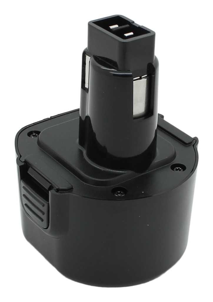 Werkzeugakku NiMH 9,6V 2,0Ah ersetzt Black & Decker A9251