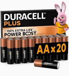 Duracell Plus AA Mignon LR6 Alkaline Batterie - 20er Verpackung