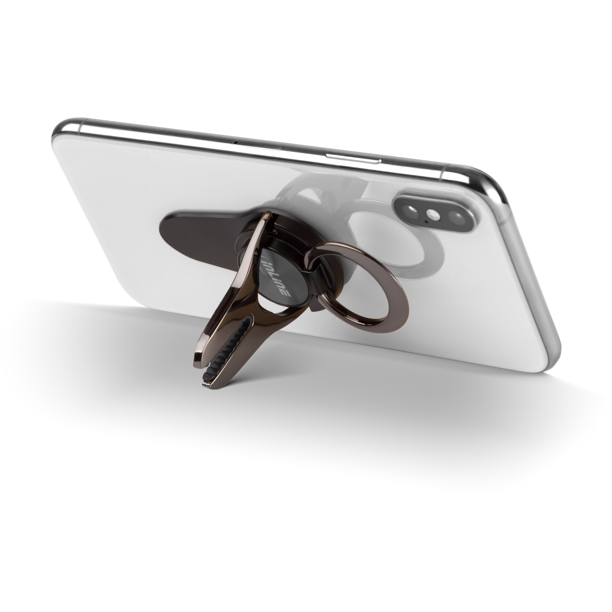 Inline® Smartphone 3in1 Smartclip, schwarz