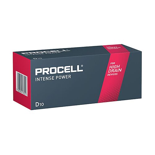 Procell Intense Mono D LR20 Alkaline Batterie - 10er Verpackung