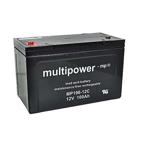 Multipower MP100-12C AGM 12 V 100 Ah - M6 Schraubanschluss Multipower MP100-12C AGM 12 V 100 Ah - M6 Schraubanschluss
